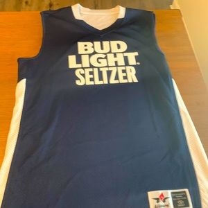 Bud Light Seltzer Basketball Jersey Medium